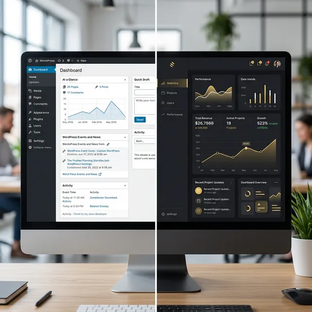 Cover image for article: Custom Coded Website vs WordPress: Which One Does Your Business Actually Need?